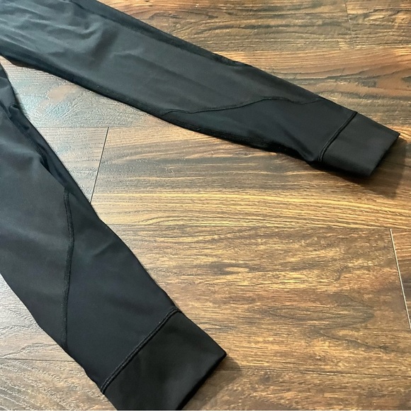 Lululemon Leggings/Pants Mesh Back Black Size 8 - Picture 3 of 8